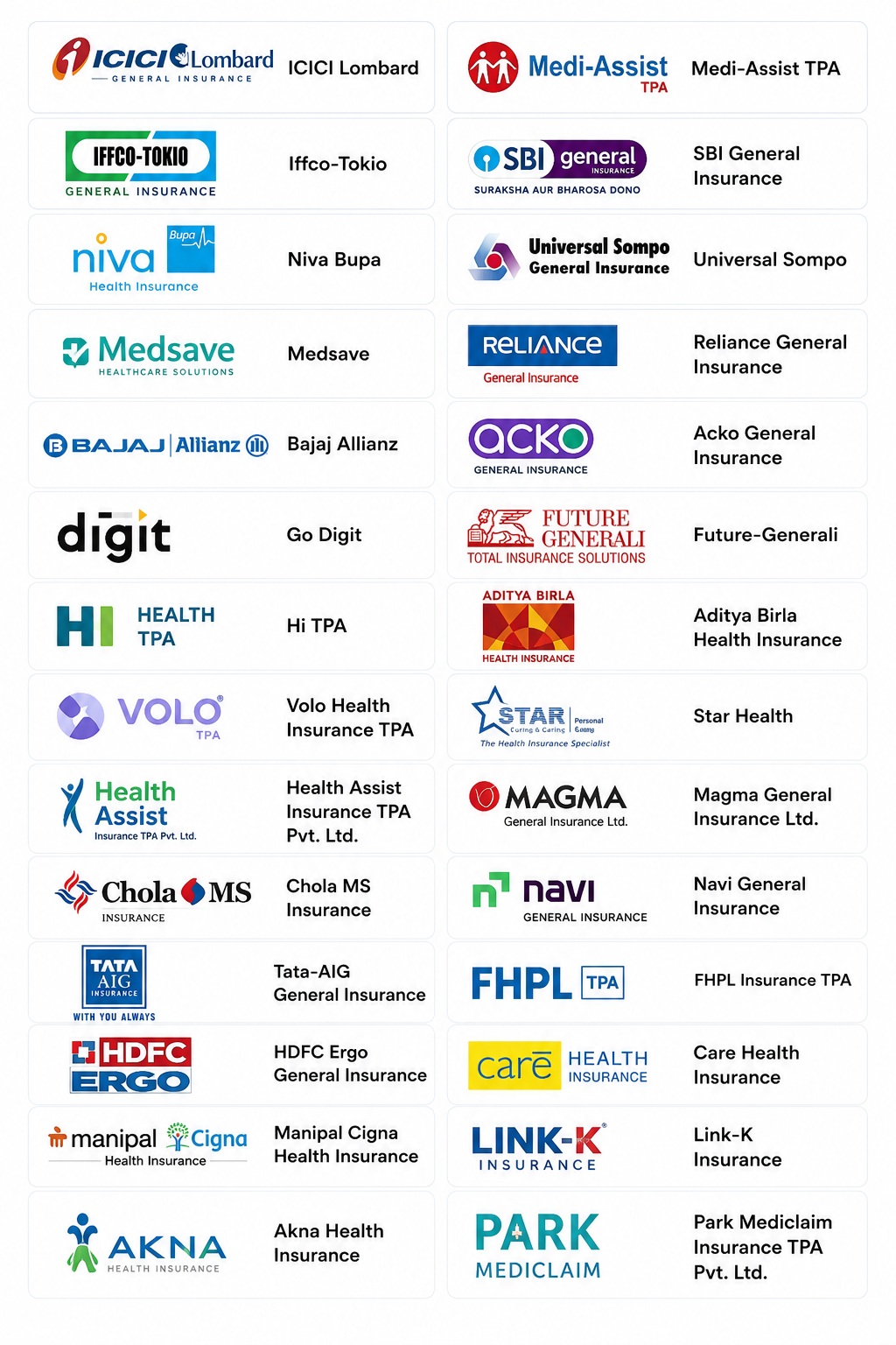 TPA List
